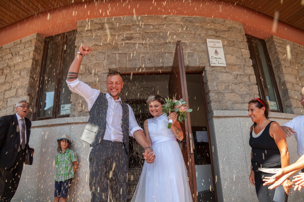Luogosanto, typisch sardisches Bergdorf in der Gallura