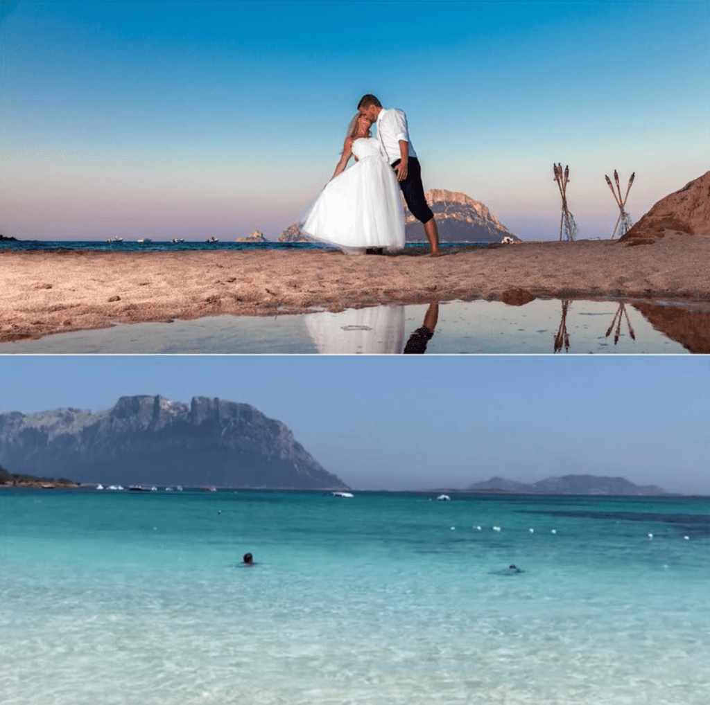 Traumhochzeit am Strand Sardinien Italien